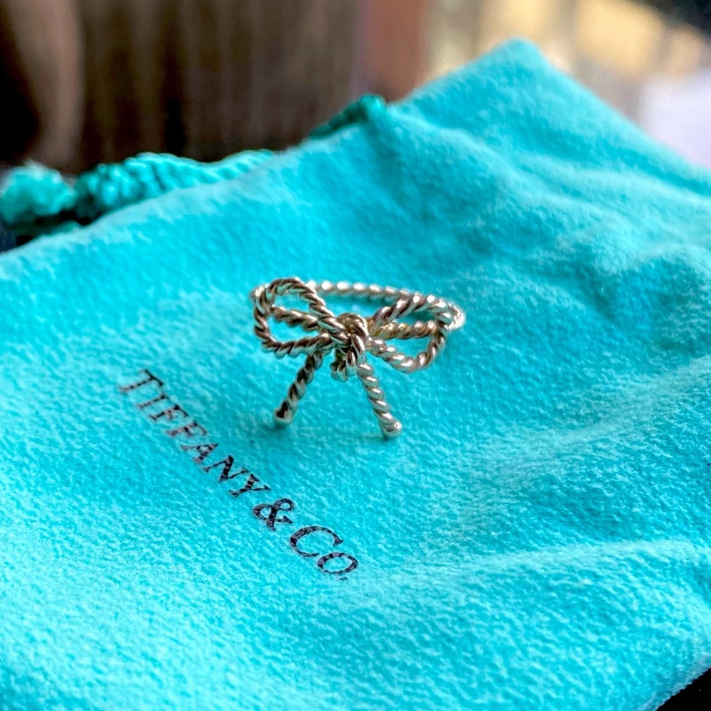 Tiffany & Co. Twist Bow Ring 6